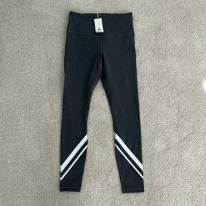 Tory Burch Tory Sport Leggings. Dark Grey Heather.